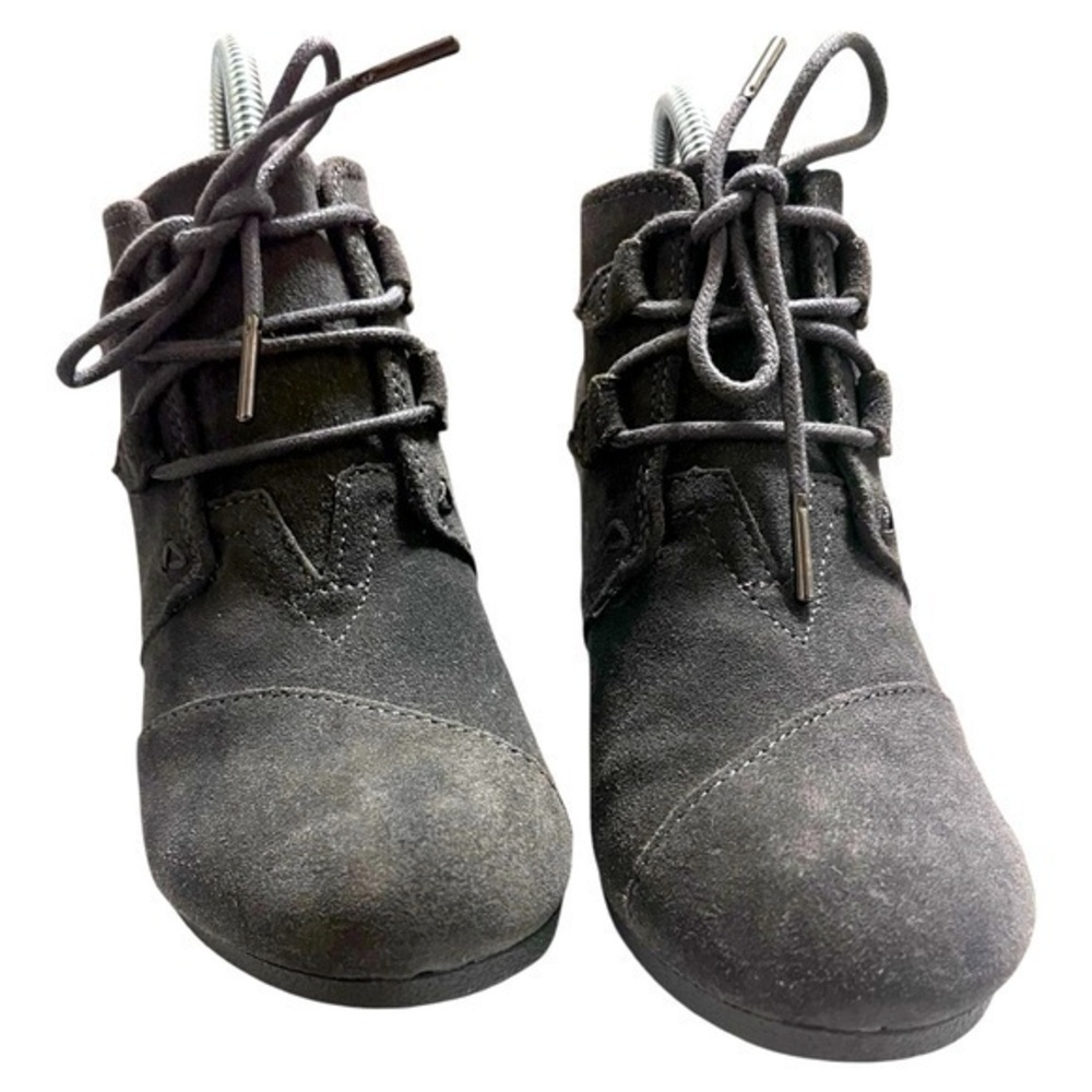 Toms Desert Wedge Castlerock Ankle Boot (Like New)
